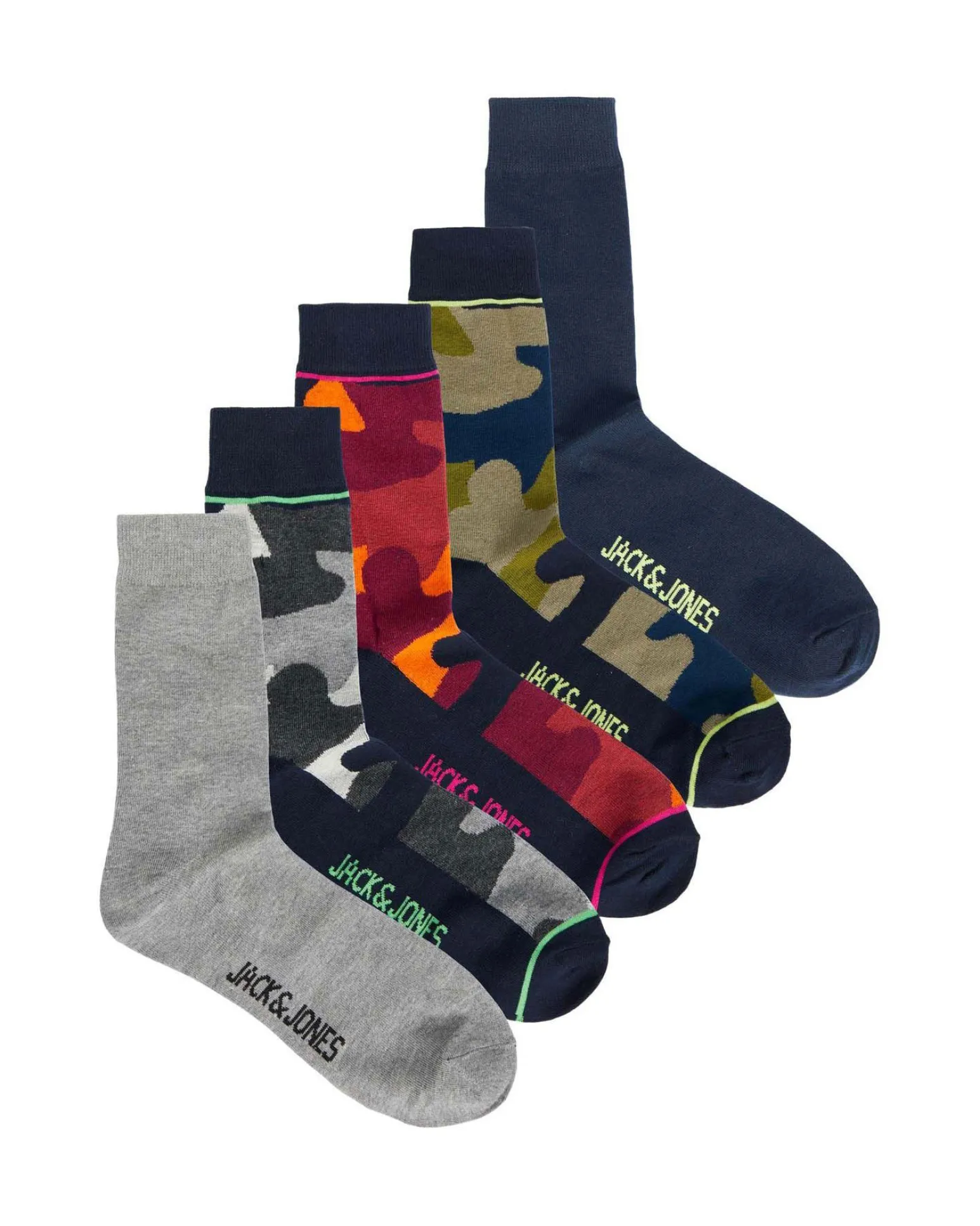 CALZE CAMOUFLAGE 5 PACK