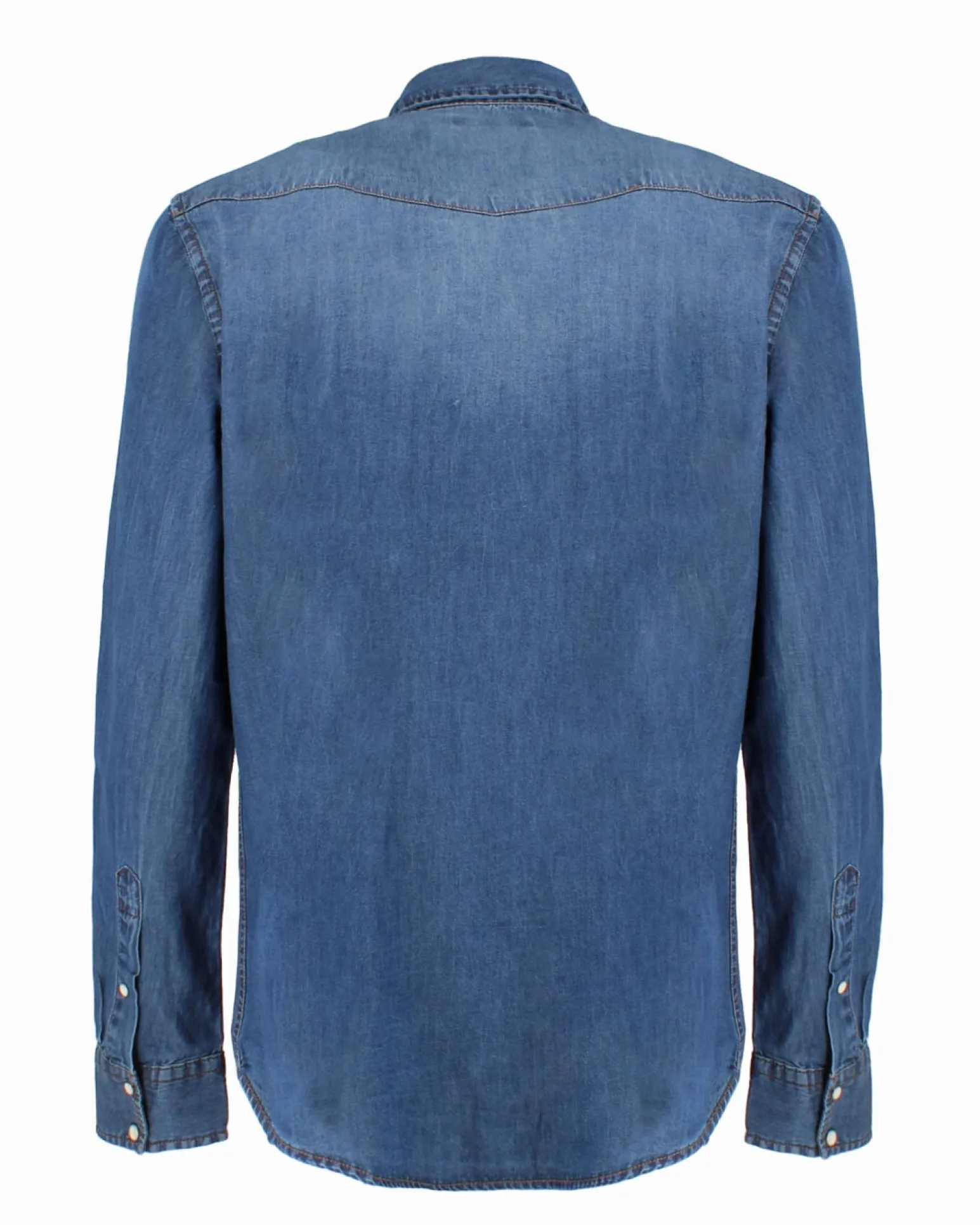 CAMICIA JEANS SABBIATO MEDIO