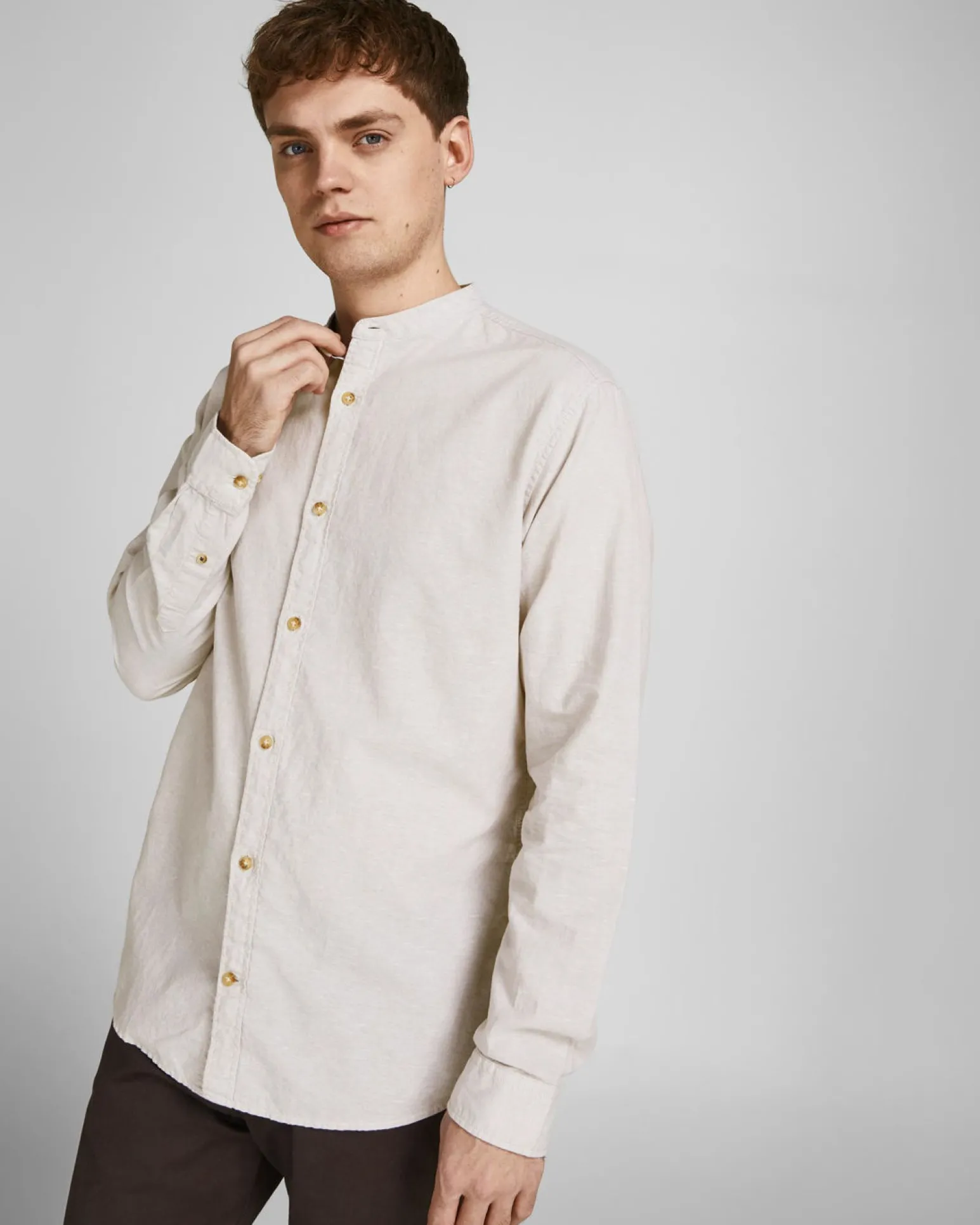 CAMICIA MANICA LUNGA JJESUMMER BAND