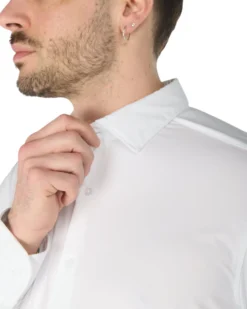 CAMICIA MANICA LUNGA TESSUTO TECNICO