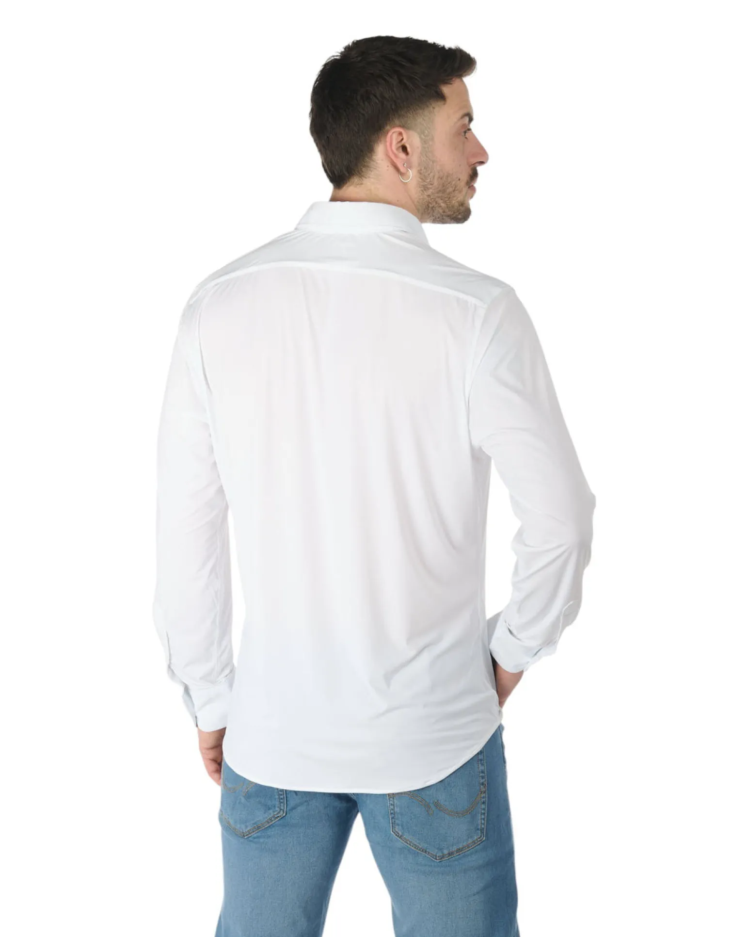 CAMICIA MANICA LUNGA TESSUTO TECNICO