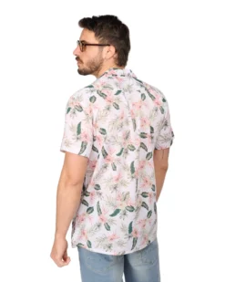 CAMICIA MEZZA MANICA COLLO SCIALLATO