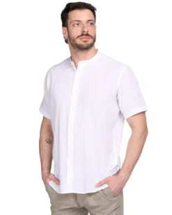 CAMICIA MEZZA MANICA GOFFRATO COREANO