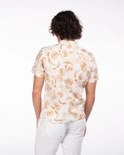 CAMICIA MEZZA MANICA LINO