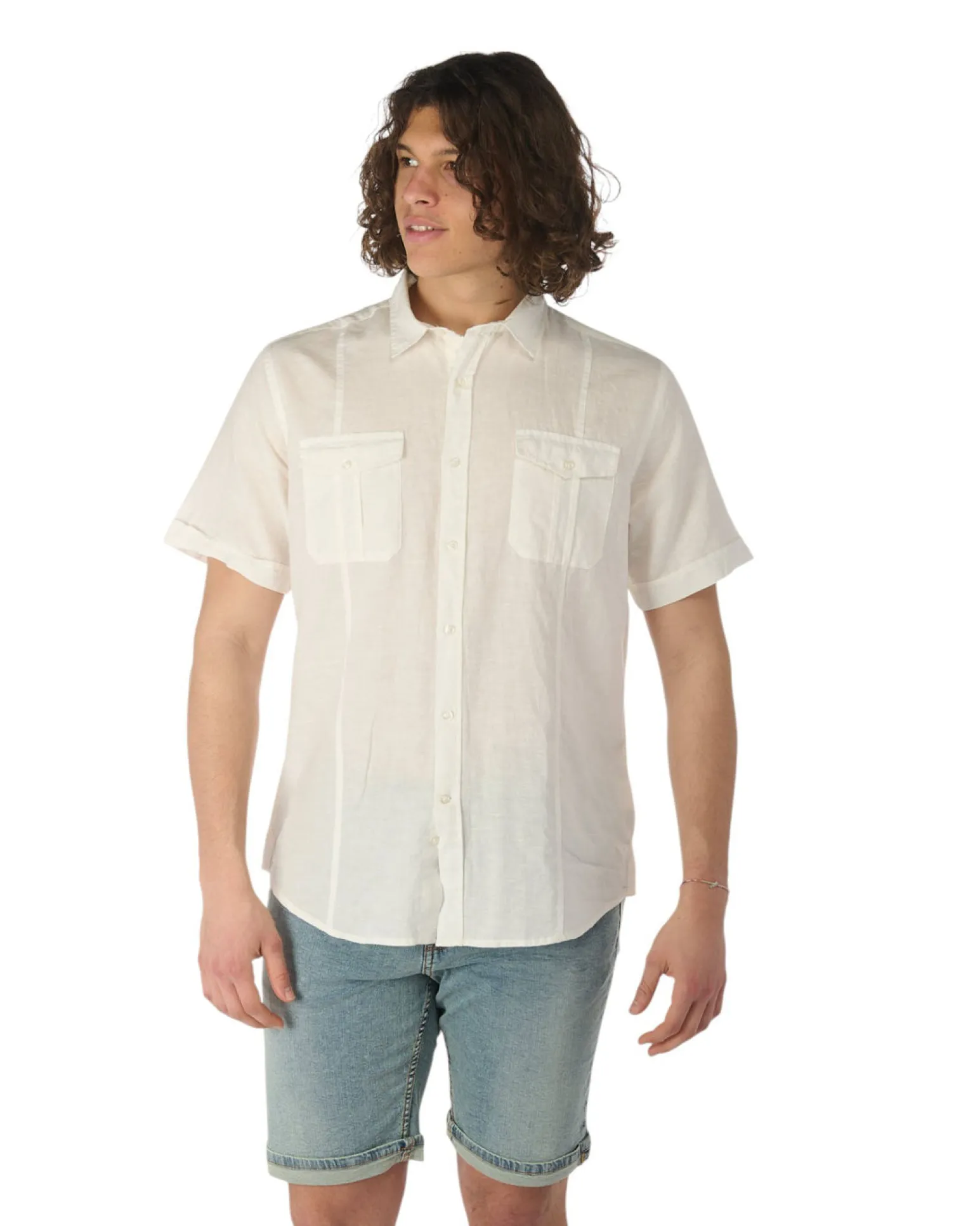 CAMICIA MEZZA MANICA TASCHE