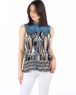 CAMICIA SMANICATA
