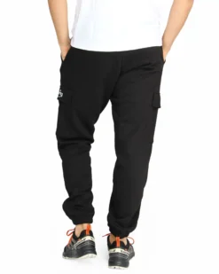 CARLSBERG - Pantalone sportivo cargo nero da uomo