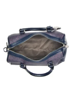 CARRERA - Bauletto blu loggato con ciondolo