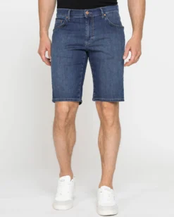CARRERA - BERMUDA UOMO 5 TASCHE IN JEANS LEGGERO ELASTICIZZATO
