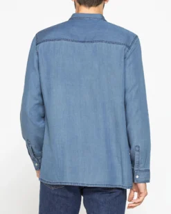 CARRERA - Camicia jeans manica lunga blu chiaro