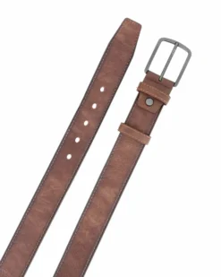 CARRERA - Cintura cognac da uomo