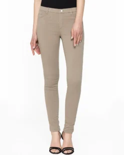 CARRERA - DONNA LEGGINGS JEANS NERO SUPER STRETCH CON ZIP ALLA CAVIGLIA- CAPRI