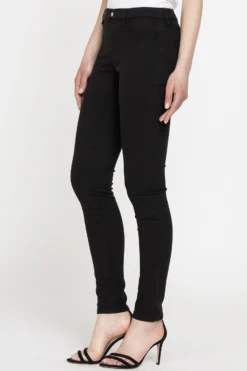 CARRERA - DONNA LEGGINGS JEANS NERO SUPER STRETCH