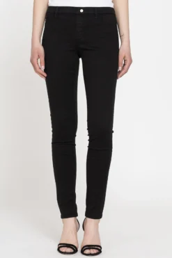 CARRERA - DONNA LEGGINGS JEANS NERO SUPER STRETCH