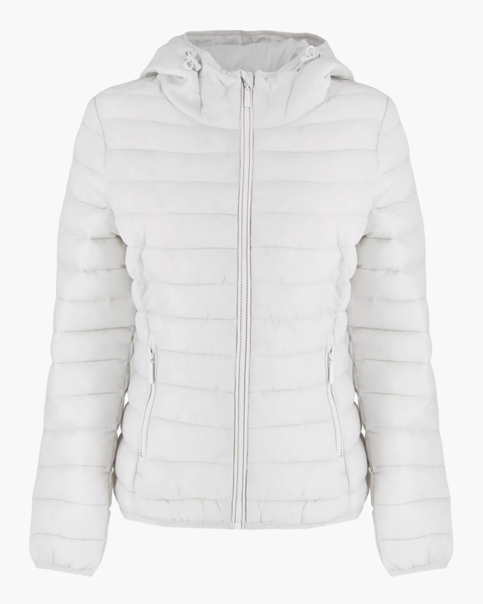 CARRERA - GIUBBINO DONNA BIANCO CON CAPPUCCIO 100GR RIPSTOP