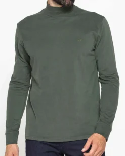 CARRERA - LUPETTO MANICA LUNGA MILITARE IN COTONE INTERLOCK