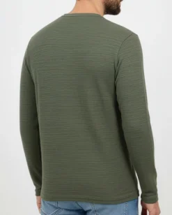 CARRERA - MAGLIA MANICA LUNGA A GIROCOLLO VERDE