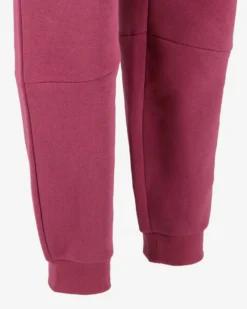 CARRERA - Pantalone in tessuto felpato bordeaux da donna