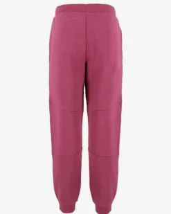 CARRERA - Pantalone in tessuto felpato bordeaux da donna