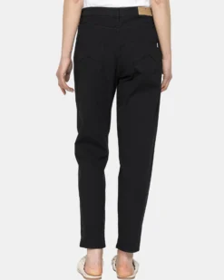CARRERA - PANTALONE NERO DONNA MOM COMFORT