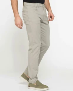 CARRERA - Pantalone 5 tasche cotone gabardina elasticizzata beige