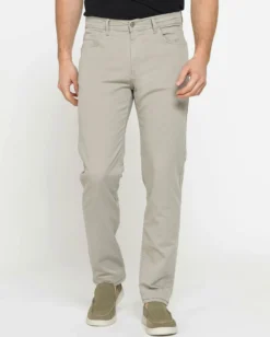 CARRERA - Pantalone 5 tasche cotone gabardina elasticizzata beige