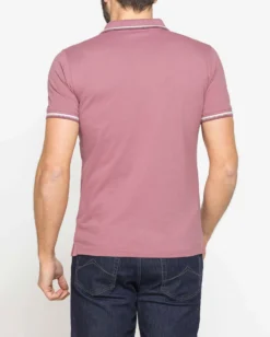 CARRERA - Polo manica corta in piquet rosa
