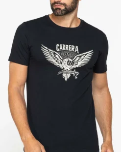 CARRERA - Tshirt manica corta in jersey con stampa