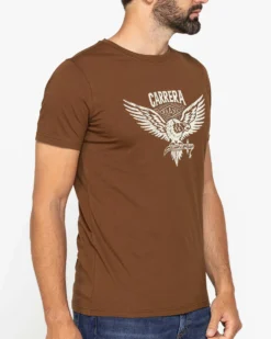 CARRERA - Tshirt manica corta in jersey con stampa