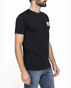 CARRERA - TSHIRT NERA DA UOMO MANICA CORTA