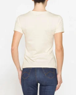 CARRERA - Tshirt panna mezza manica basic in jersey