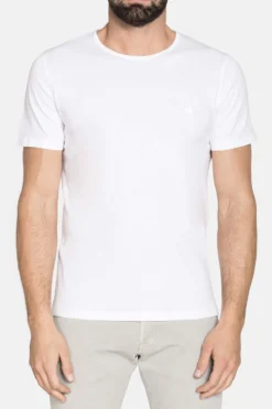 CARRERA - UOMO TSHIRT BIANCO MEZZA MANICA