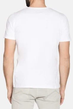 CARRERA - UOMO TSHIRT BIANCO MEZZA MANICA