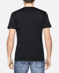 CARRERA - UOMO TSHIRT NERA MEZZA MANICA LOGO