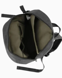CARRERA - Zaino ufficio nero con due tasche laterali e una tasca frontale