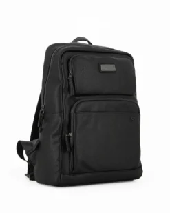 CARRERA - Zaino ufficio nero con tasca porta pc/tablet