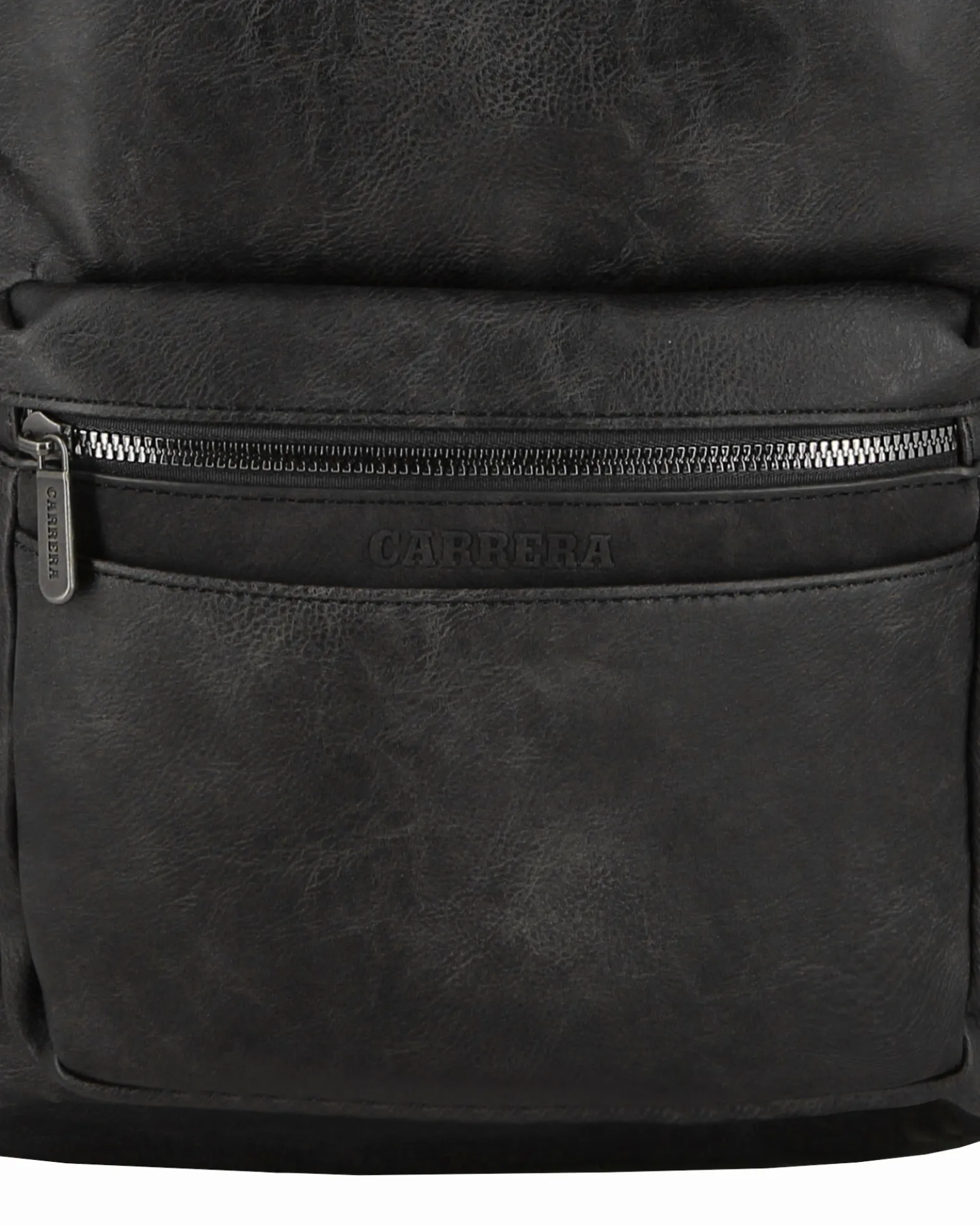 CARRERA - Zaino ufficio nero con due tasche frontali