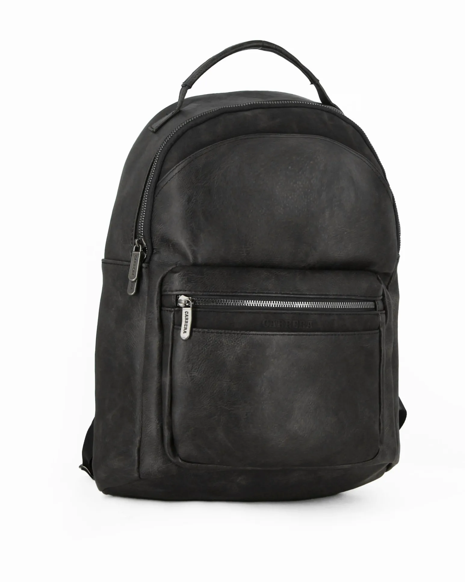 CARRERA - Zaino ufficio nero con due tasche frontali