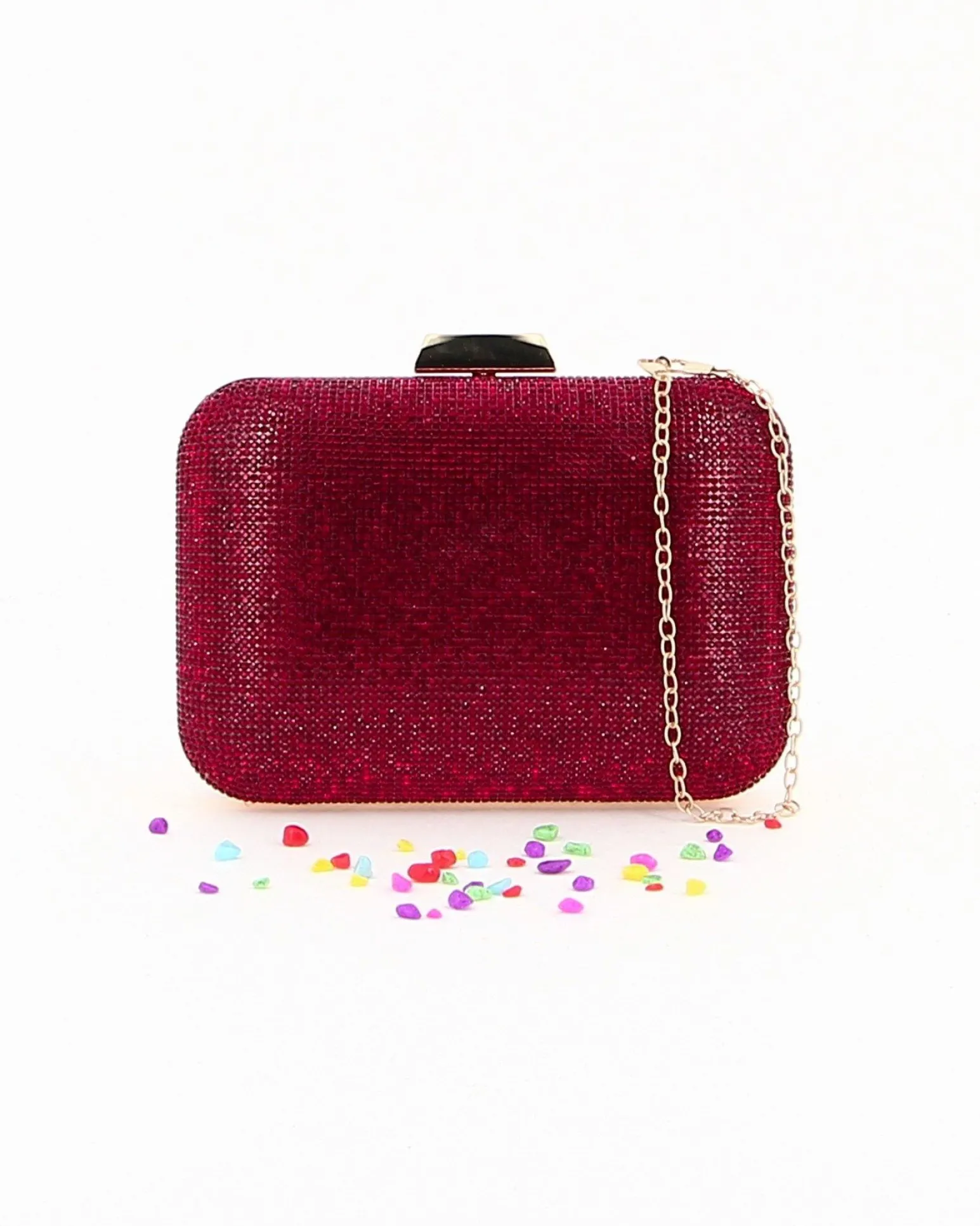 CLUTCH TUTTA STRASS