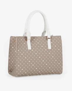CORTINA POLO STYLE - Borsa due manici nera con tasca frontale con doppia fibbia sulla patta, tracolla removibile