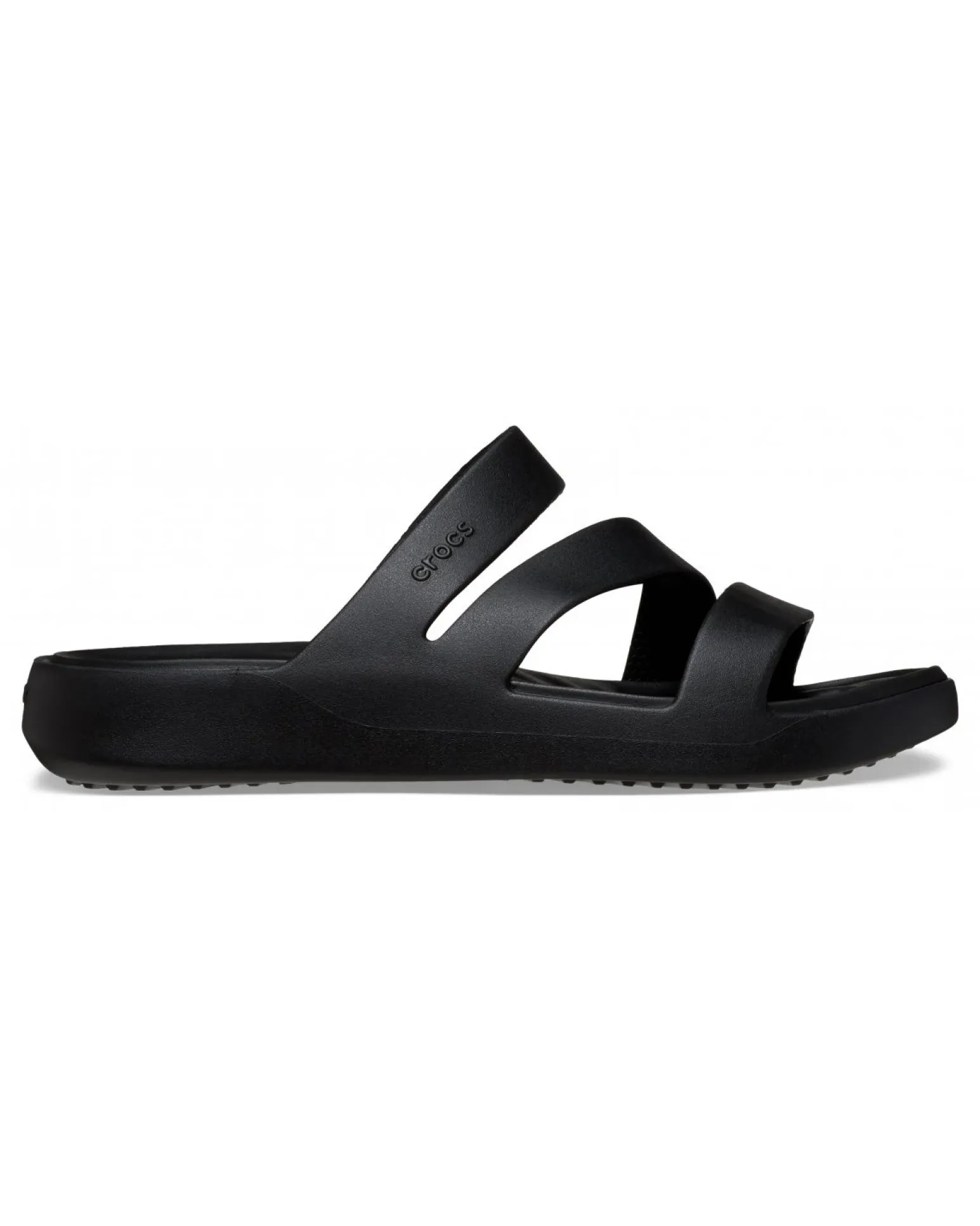 CROCS - CIABATTE DA DONNA GETAWAY STRAPPY NERE - 209587