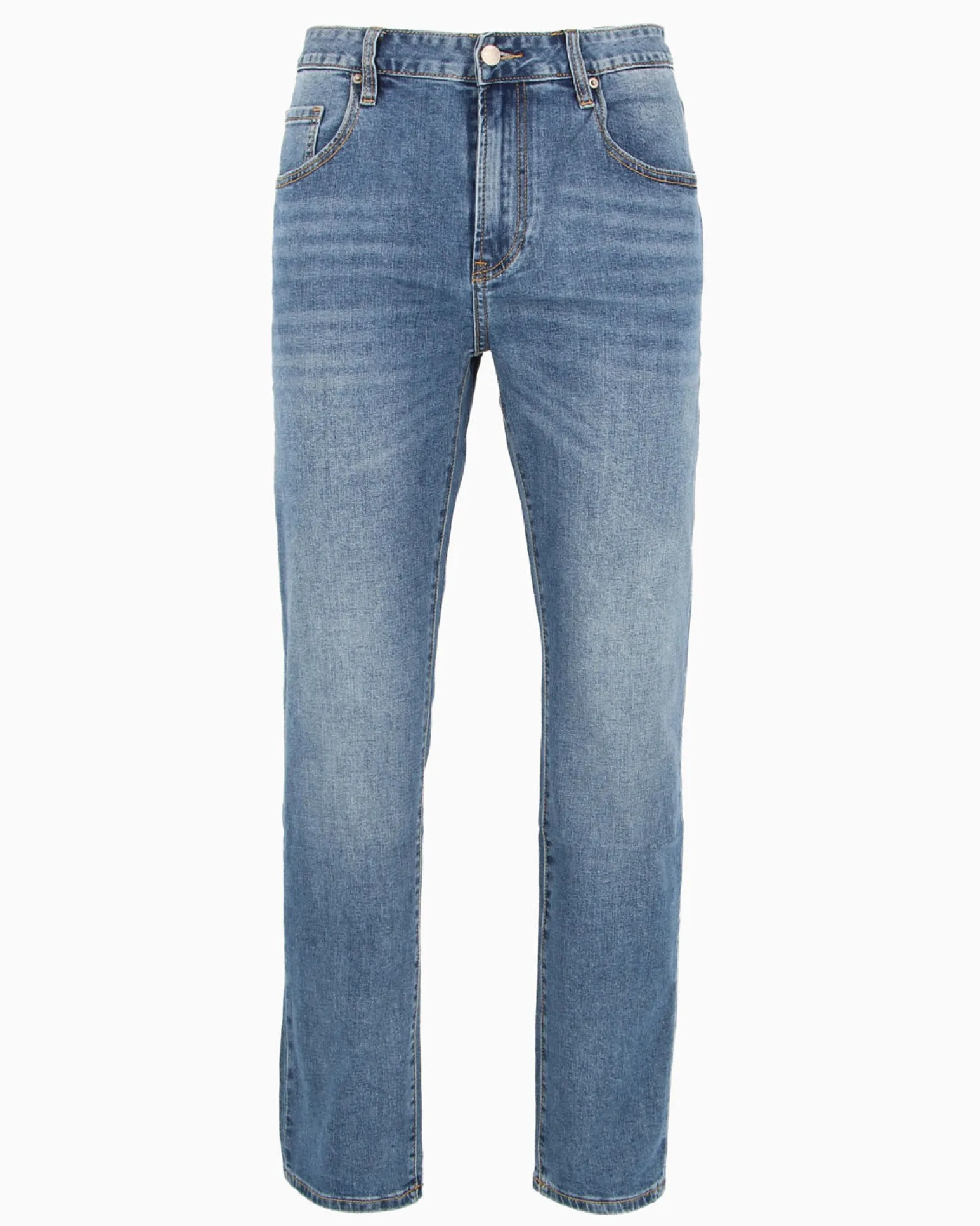 D-INFINITIVE - Jeans regular blue denim