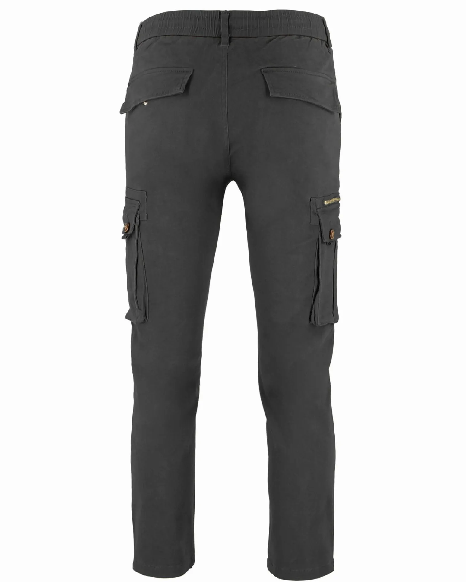 D-INFINITIVE - Pantalone cargo grigio regular fit