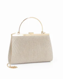 DIVAS - Clutch rose gold in lurex