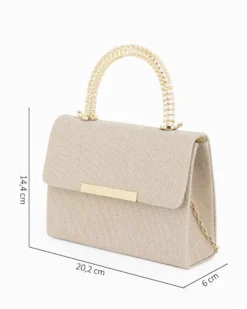 DIVAS - Minibag oro con patta