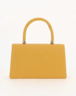 DIVAS - Pochette gialla un manico con patta