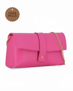 DIVAS - TRACOLLINA FUXIA IN PELLE