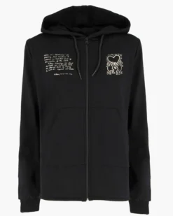 DONNA FELPA FULL ZIP CON CAPPUCCIO