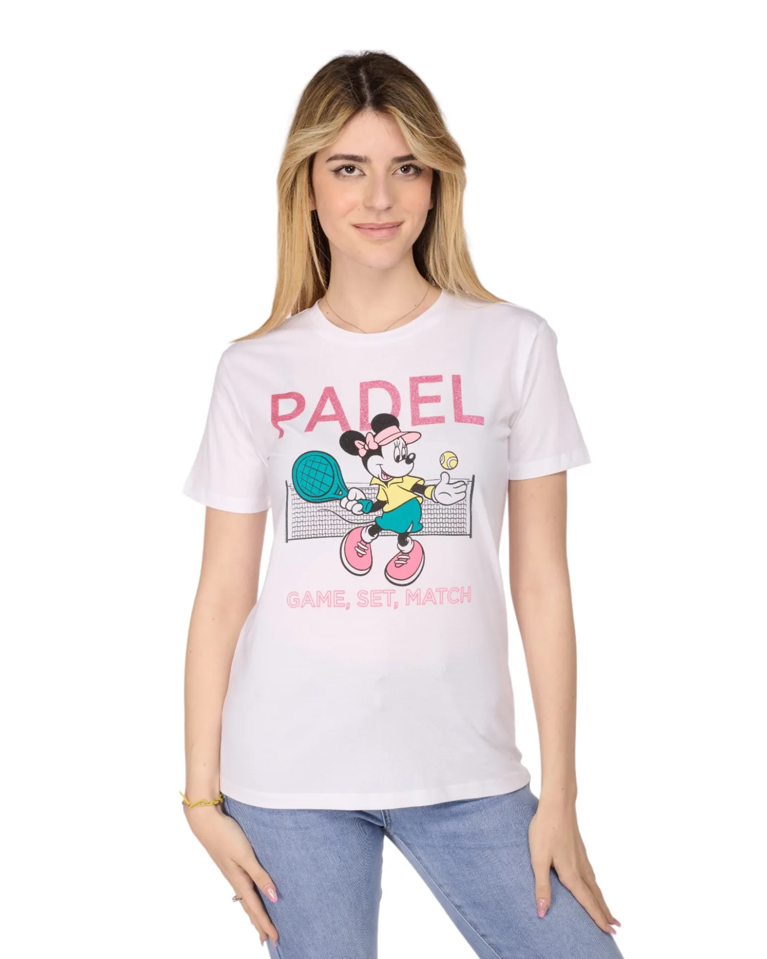 DONNA TSHIRT MANICA CORTA MINNIE MOUSE