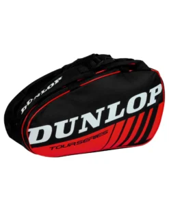 DUNLOP - BORSONE PORTA RACCHETTE NERO E ROSSO PALETERO - 623854